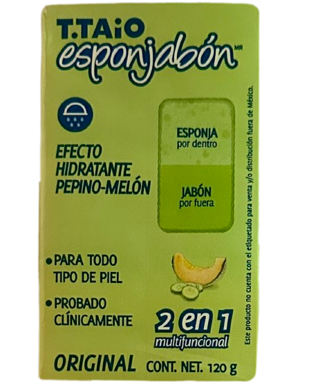 T.Tiao Espojabon Cucumber/Melon Sponge Soap