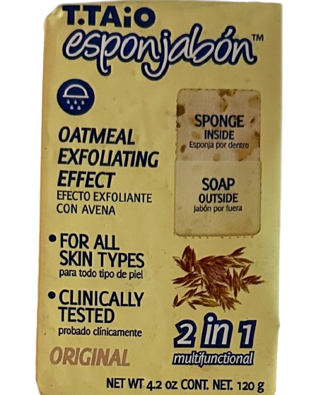T.Tiao Espojabon Oats Sponge Soap
