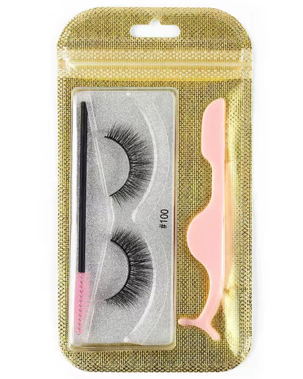 3D THICK FALSE EYELASHES SET