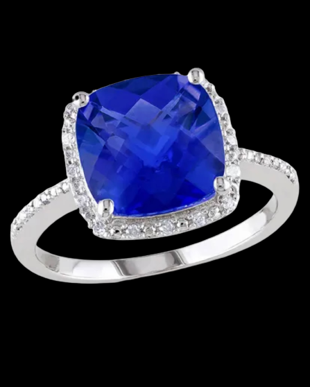 BLUE RING SILVER
