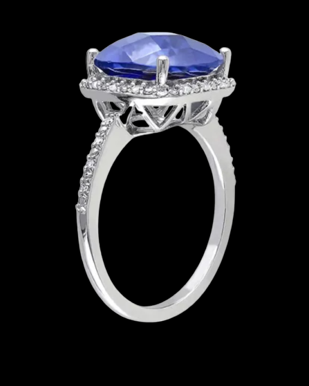 BLUE RING SILVER