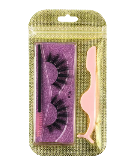 3D THICK FALSE EYELASHES SET