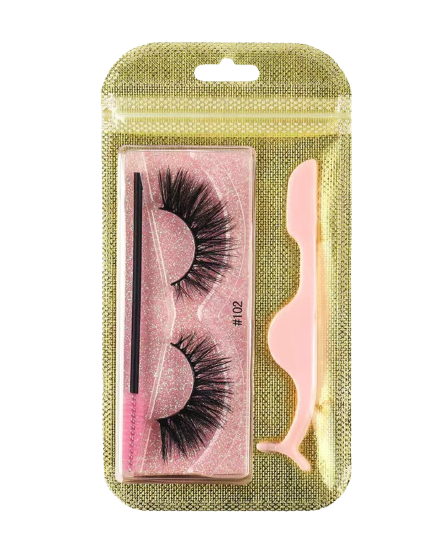 3D THICK FALSE EYELASHES SET